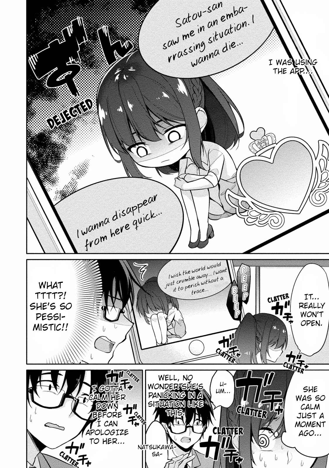 Page 9 Chapter 5 Satou-kun wa Nozoteiru.: Kami-sama App de Onna no Ko no Kokoro o Nozoitara do XX datta