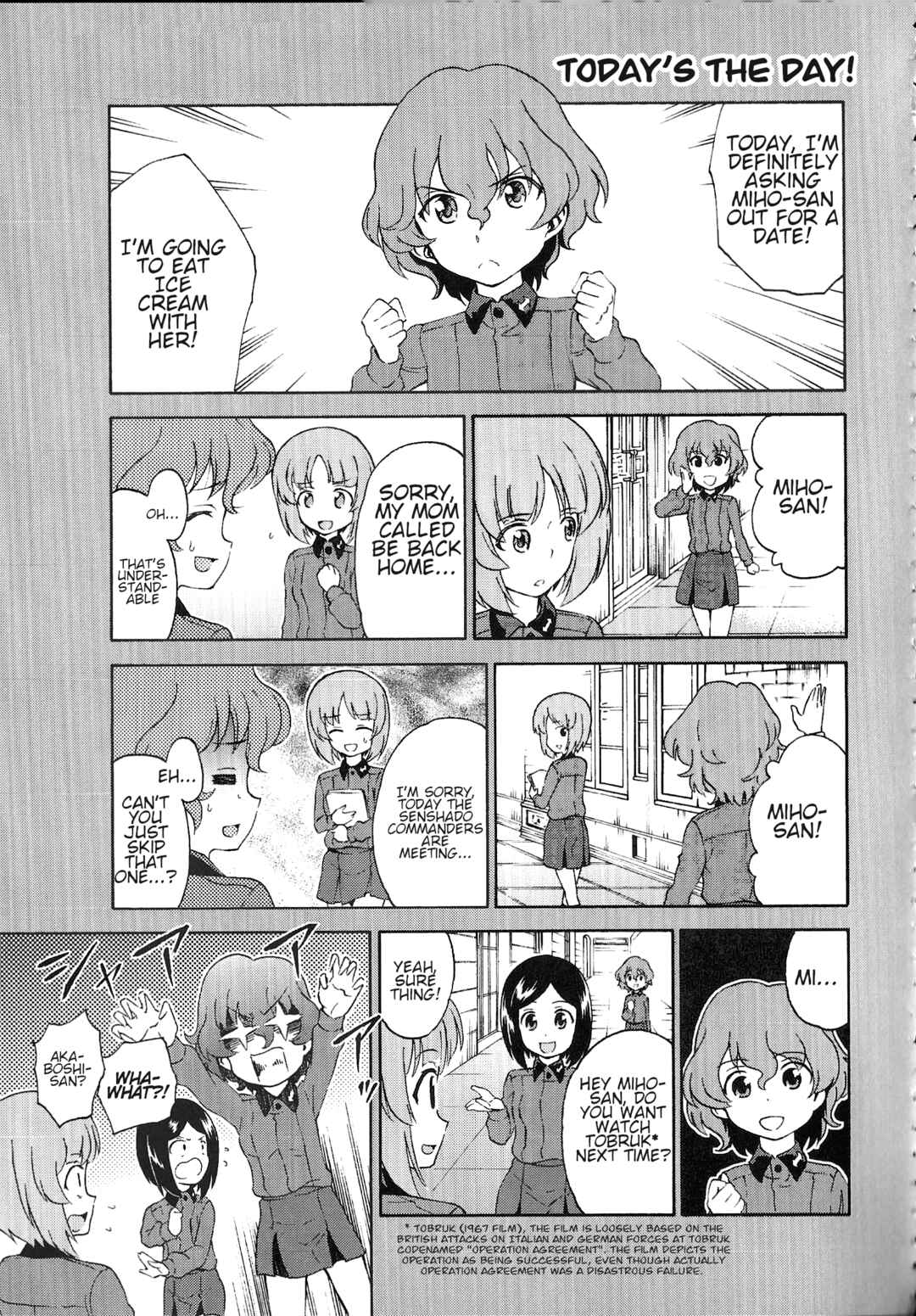 Page 3 Chapter 2.5 Girls und Panzer Phase Erika - Anecdotes and other side stories