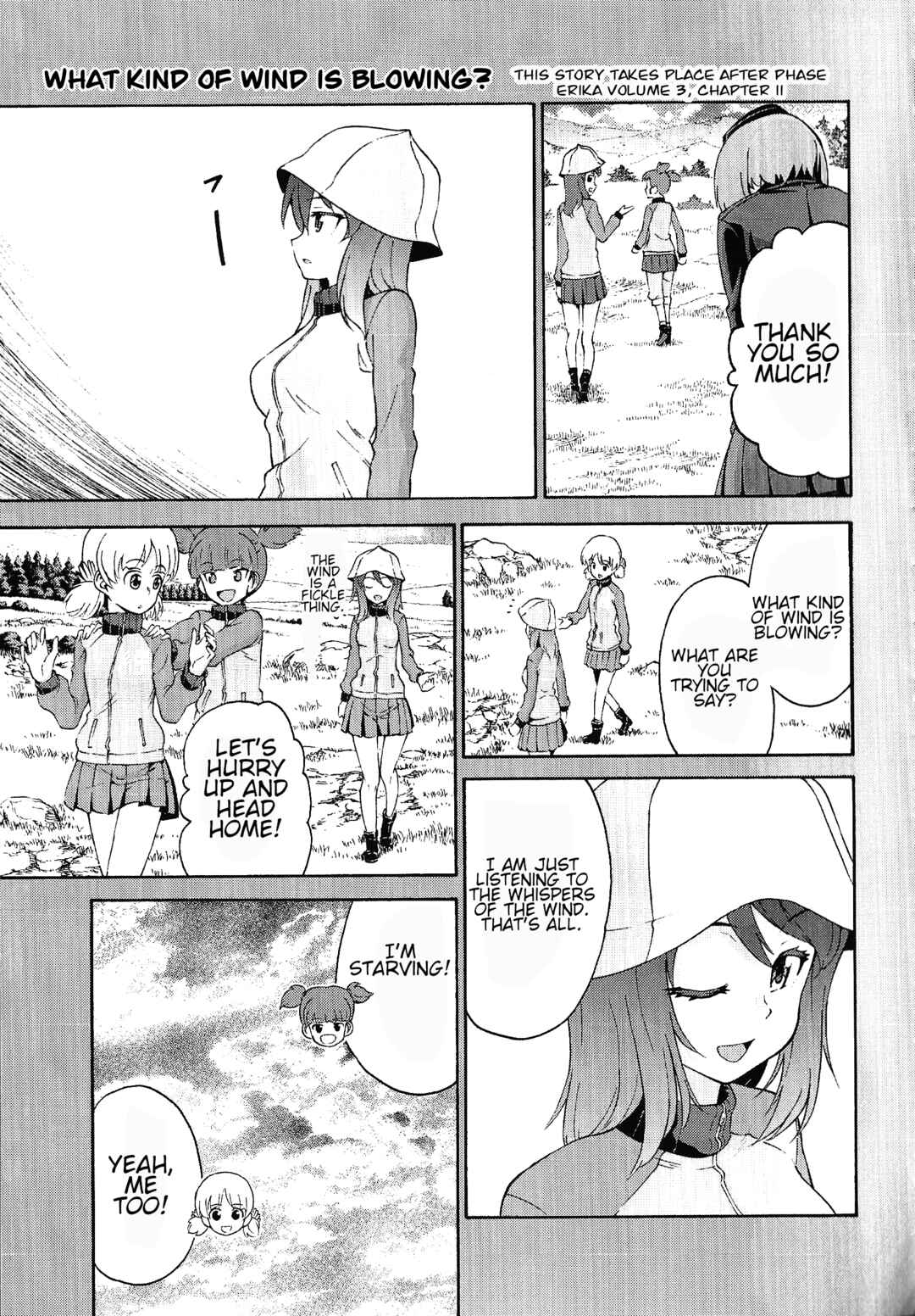 Page 1 Chapter 1.5 Girls und Panzer Phase Erika - Anecdotes and other side stories