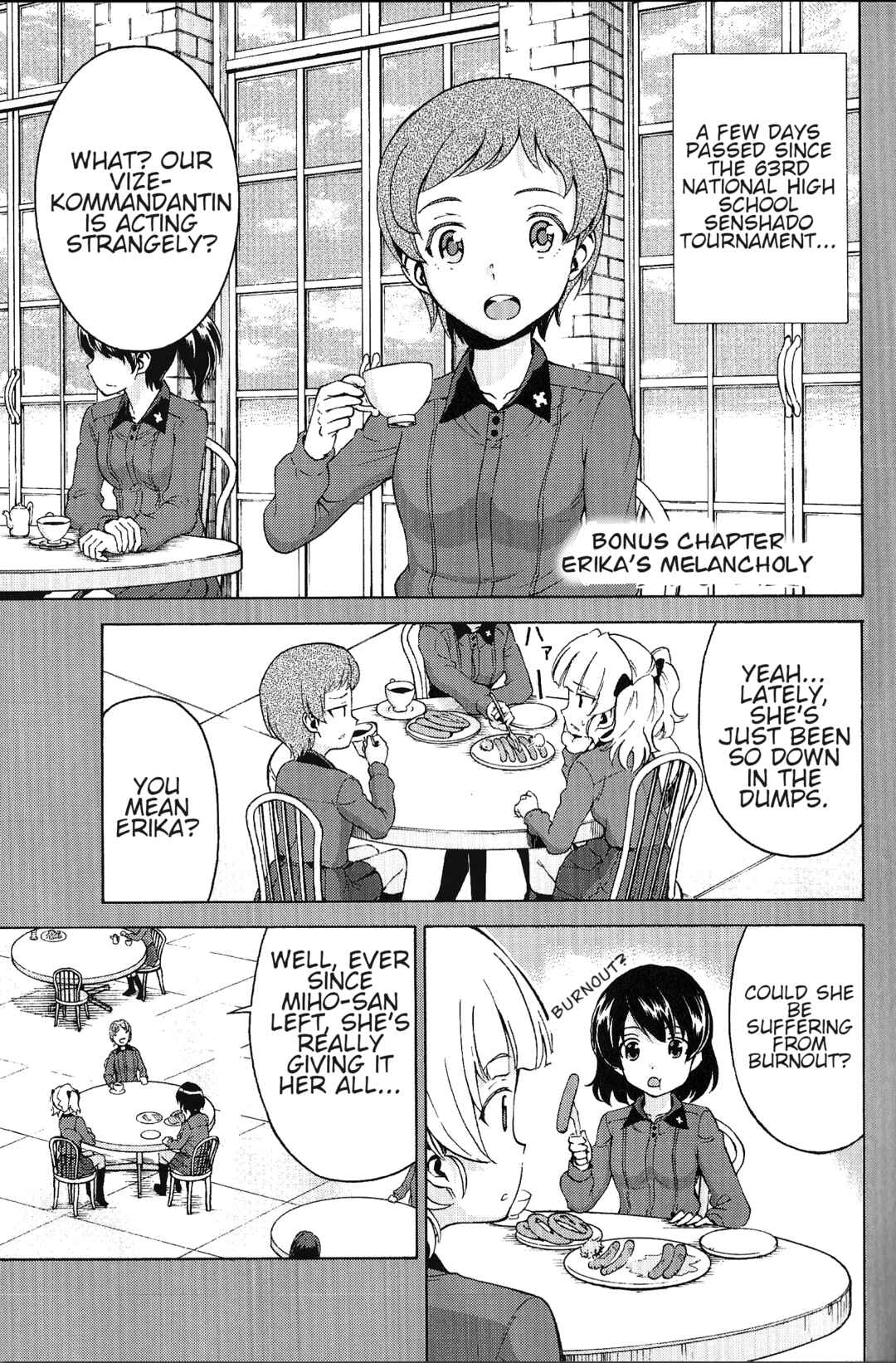 Page 1 Chapter 4 Girls und Panzer Phase Erika - Anecdotes and other side stories