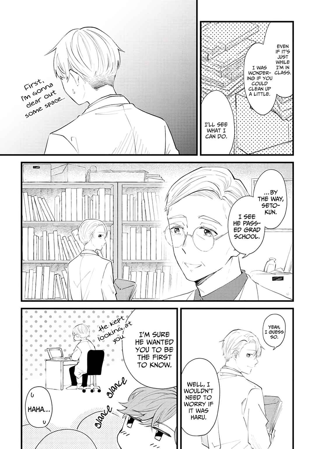 Page 14 Chapter 5 Ten-kun wa Mada Kotae wo Shiranai
