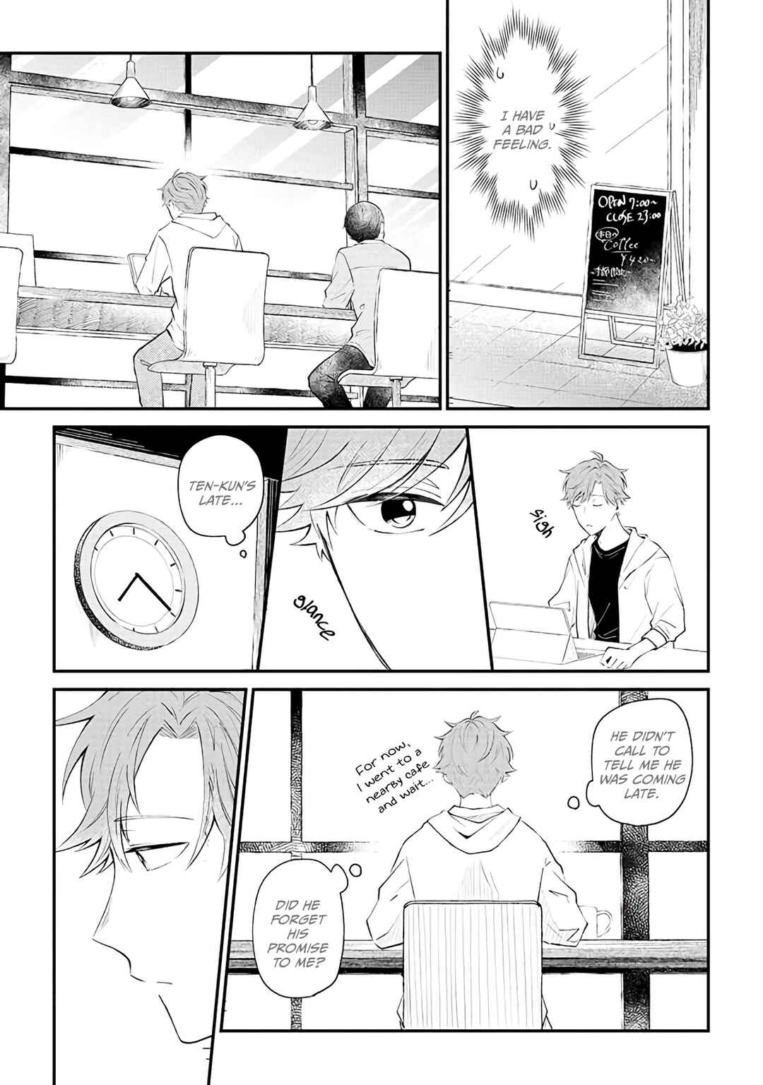 Page 14 Chapter 4 Ten-kun wa Mada Kotae wo Shiranai