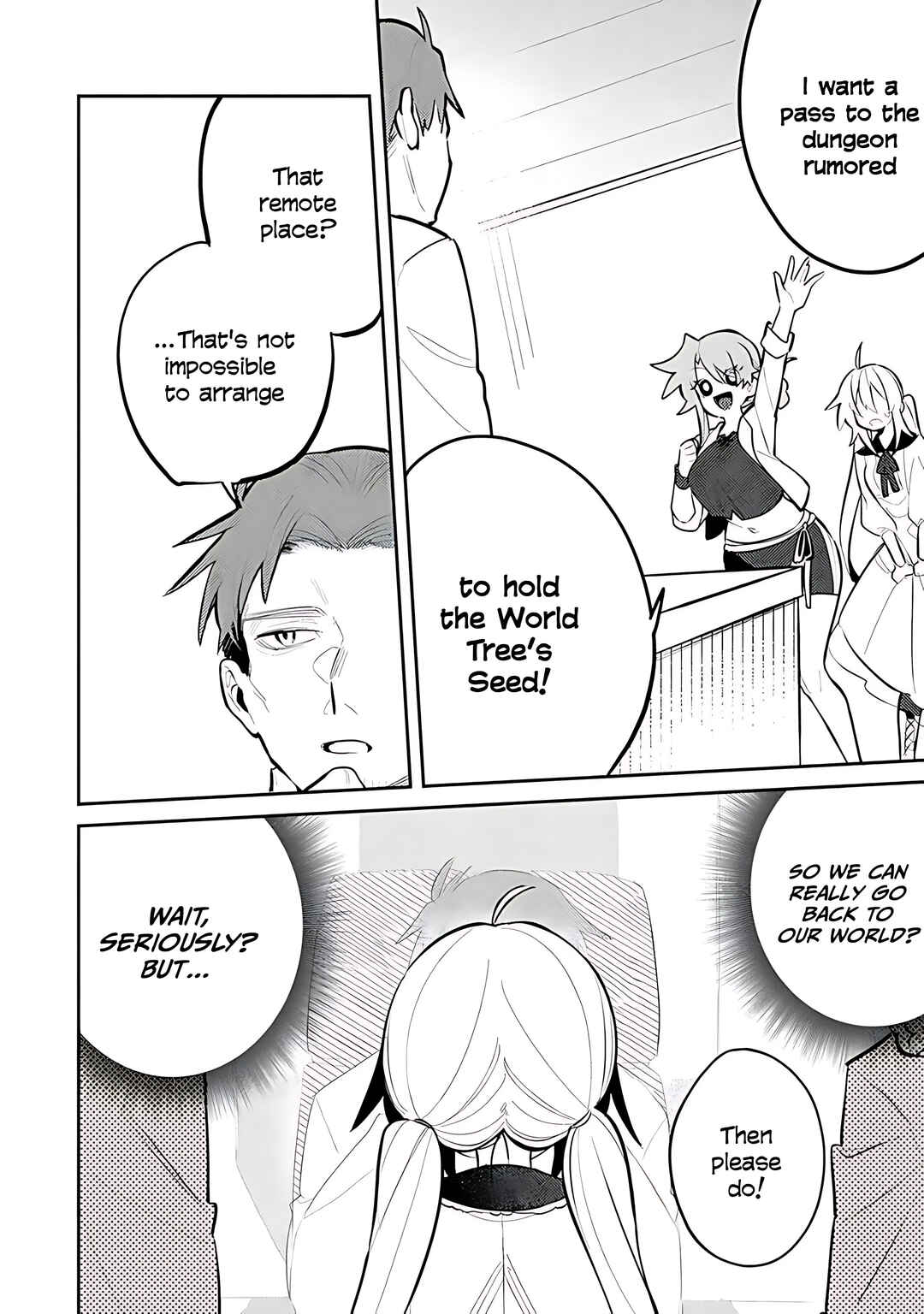 Page 4 Chapter 13 Onna Majutsushi-san, Moto no Sekai e Kaeru Tame ni Ganbarimasu