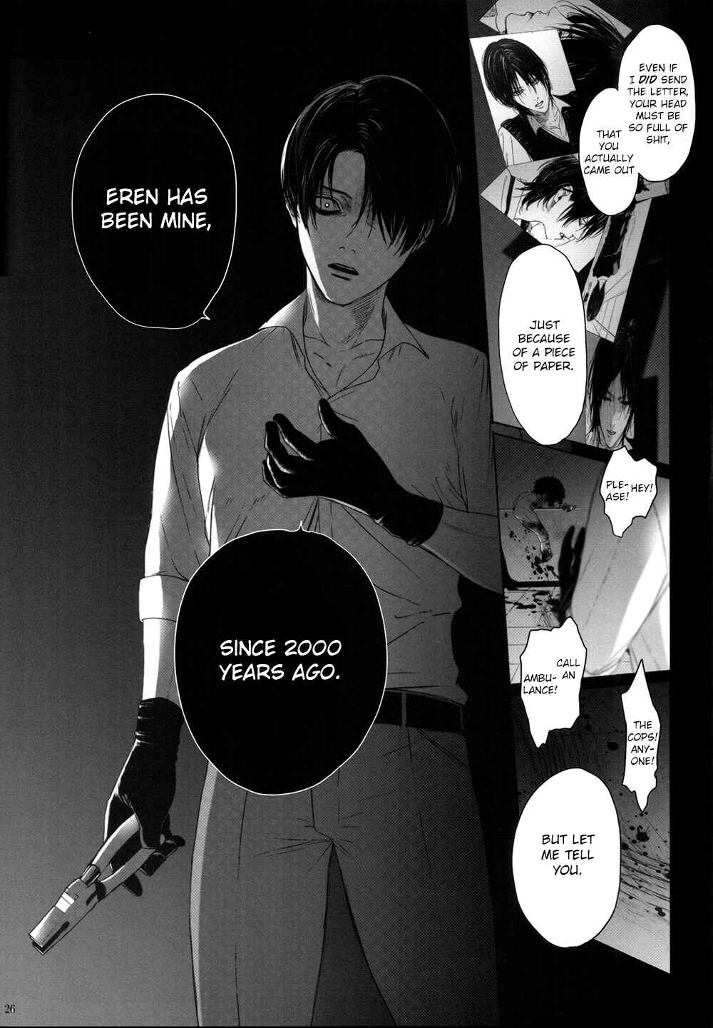Page 27 Chapter Unknown_86a9 Shingeki no Kyojin - The Lost Prince (Doujinshi)
