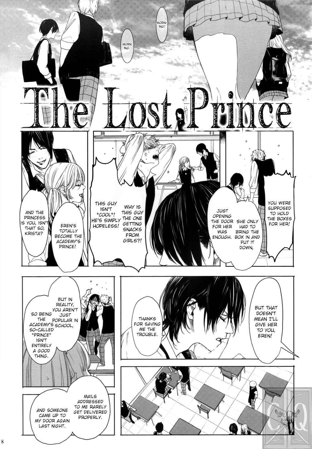 Page 9 Chapter Unknown_86a9 Shingeki no Kyojin - The Lost Prince (Doujinshi)