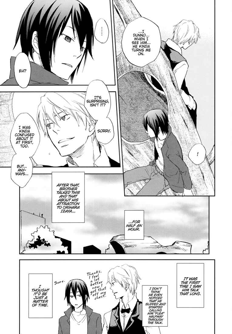 Page 11 Chapter Unknown_1500 Durarara!! - The World Is Relatively Simple (Doujinshi)