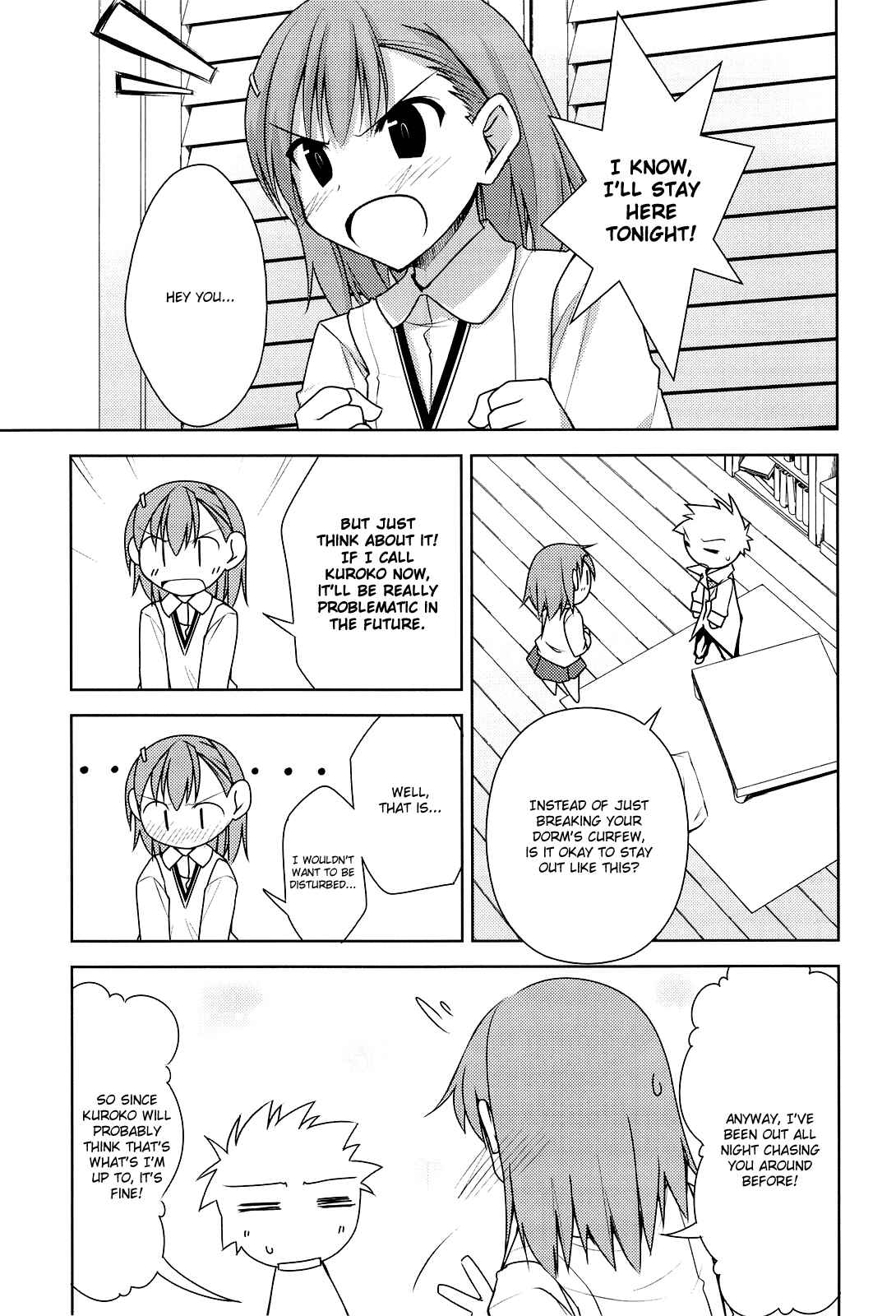 Page 12 Chapter 2 Toaru Kagaku no Railgun - Ichaicha Railgun! (Doujinshi)
