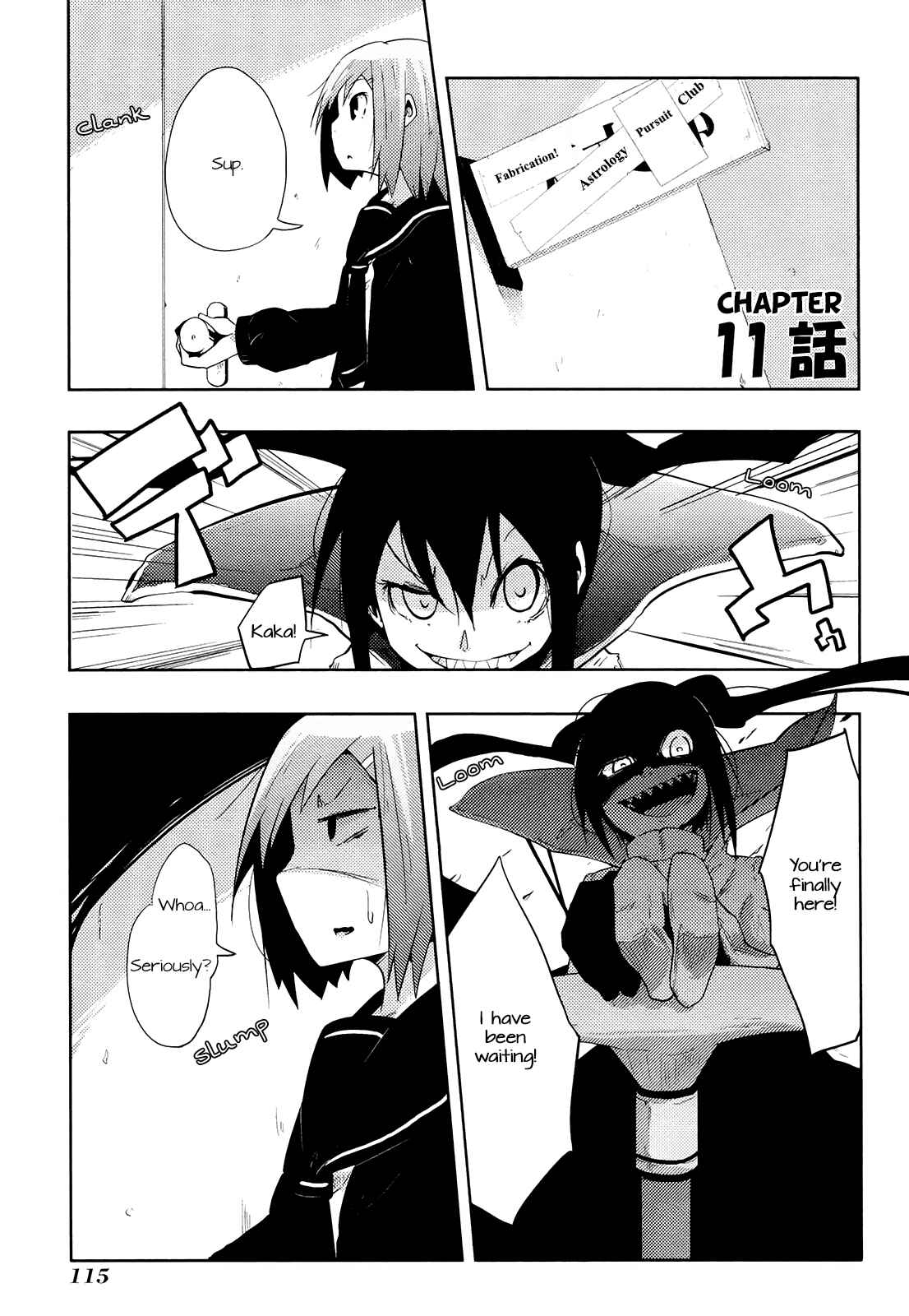 Page 1 Chapter 11 Chimeral Club