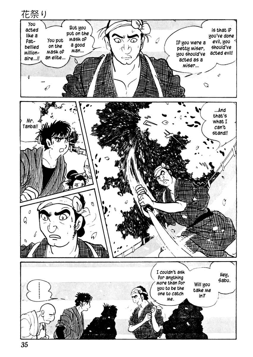 Page 36 Chapter 30 Sabu and Ichi Torimonohikae