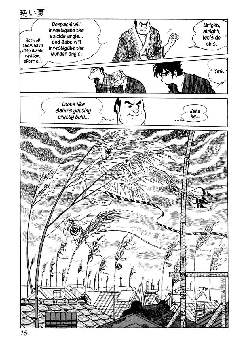 Page 15 Chapter 6 Sabu and Ichi Torimonohikae