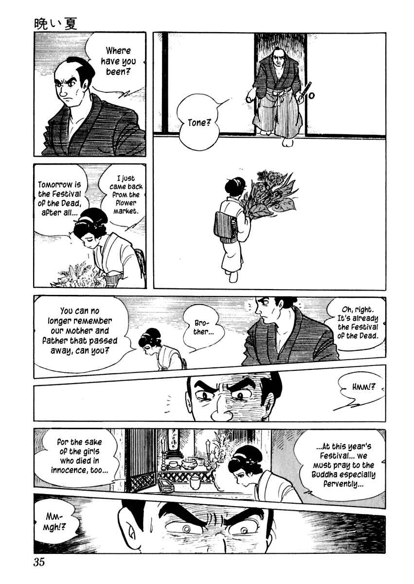 Page 35 Chapter 6 Sabu and Ichi Torimonohikae