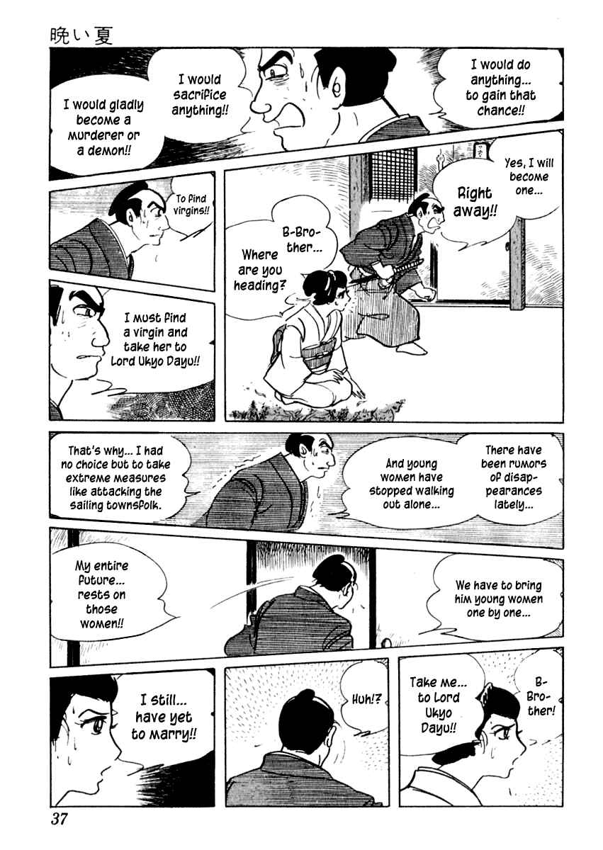Page 37 Chapter 6 Sabu and Ichi Torimonohikae