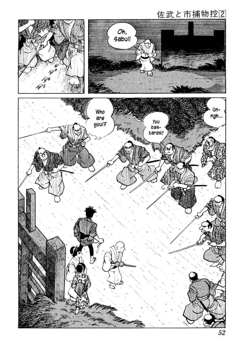 Page 52 Chapter 6 Sabu and Ichi Torimonohikae