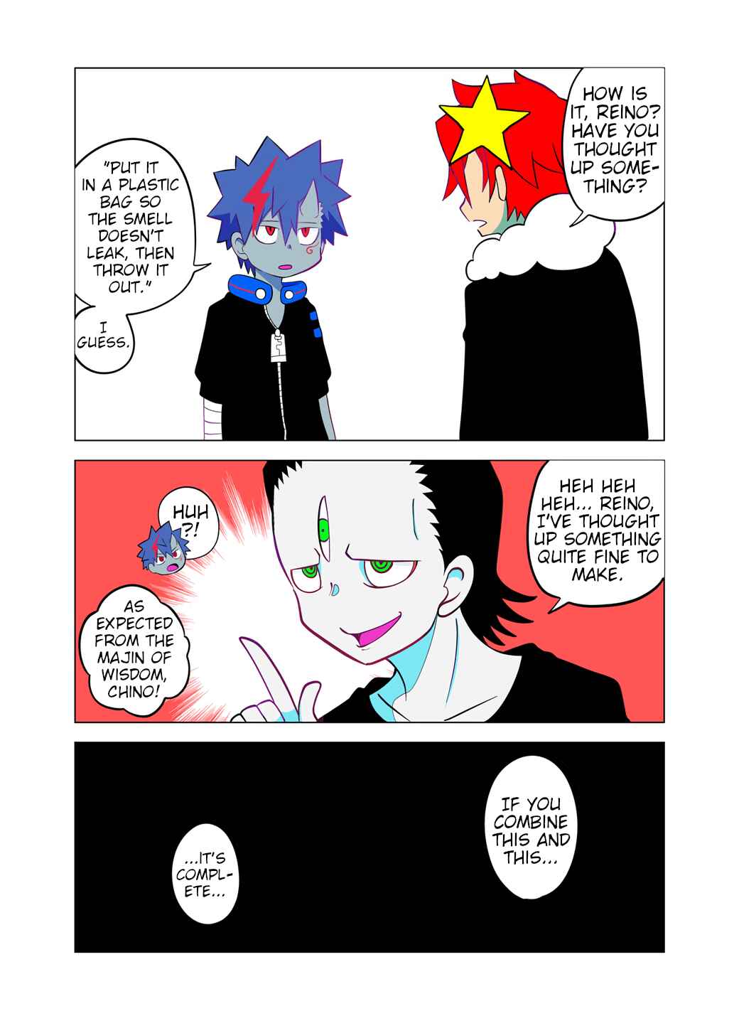 Page 4 Chapter 5 Majin Reino and the Millennium Seal