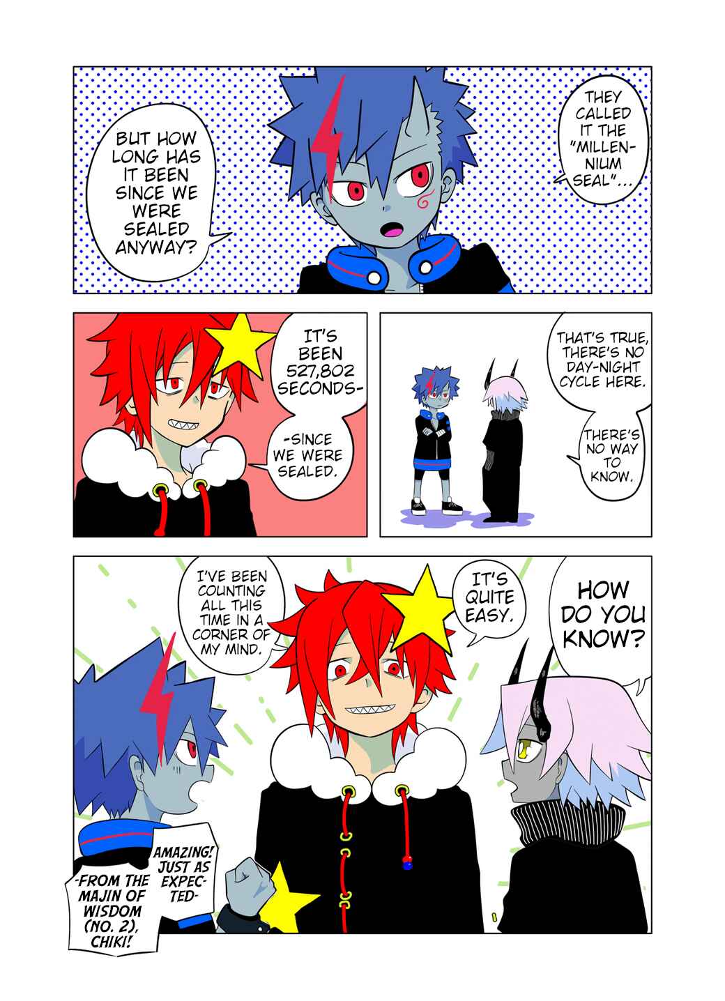 Page 2 Chapter 4 Majin Reino and the Millennium Seal
