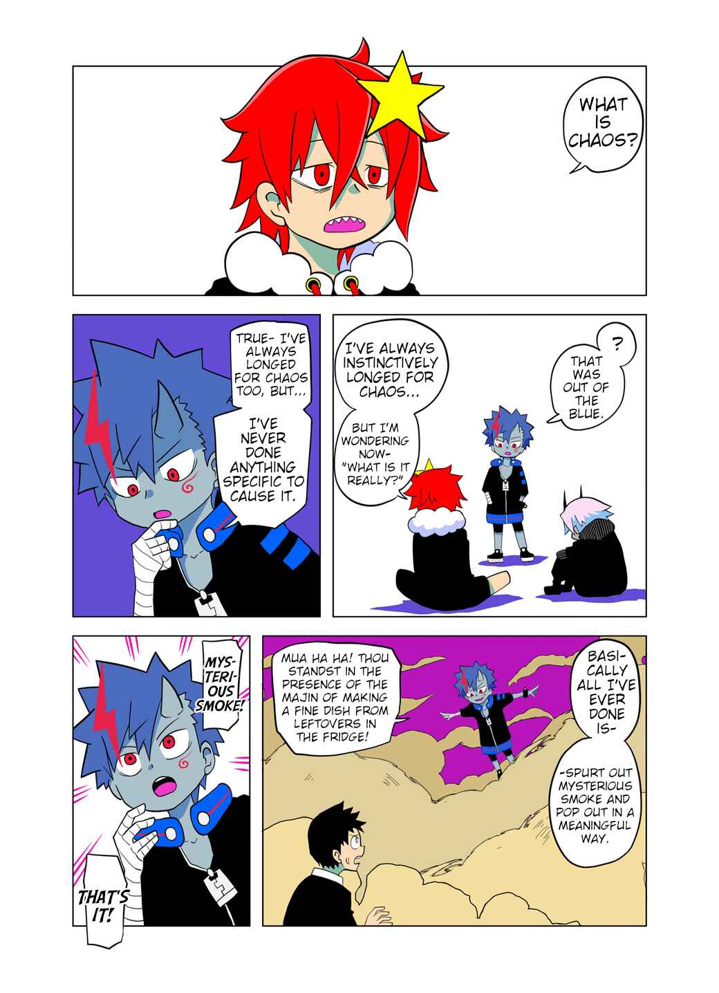 Page 3 Chapter 8 Majin Reino and the Millennium Seal