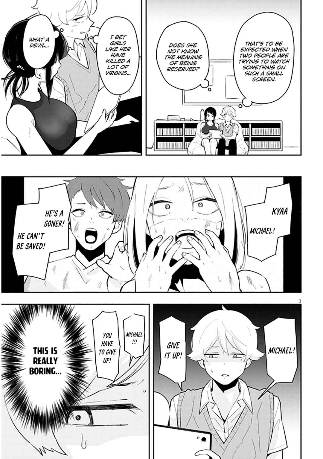 Page 4 Chapter 13 Kanojo no Sore ni Yarareteru