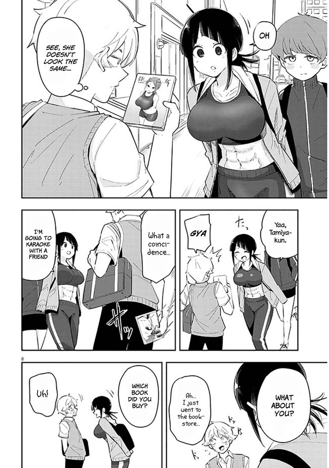 Page 9 Chapter 8 Kanojo no Sore ni Yarareteru