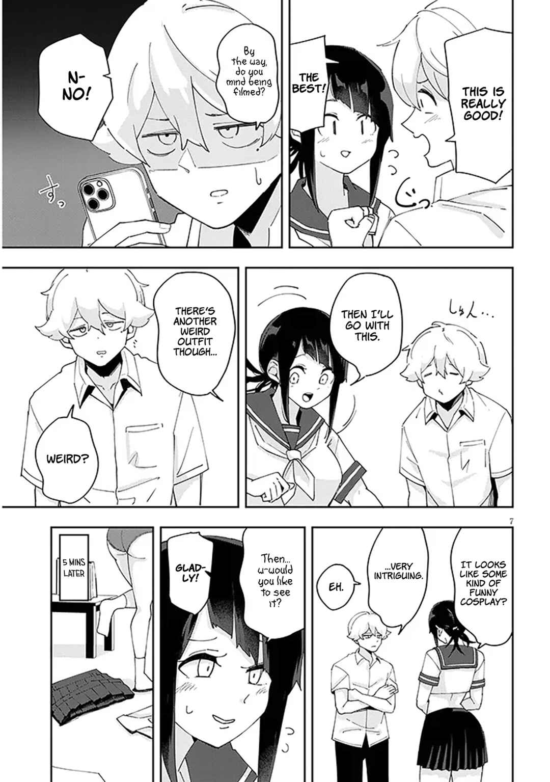 Page 8 Chapter 30 Kanojo no Sore ni Yarareteru