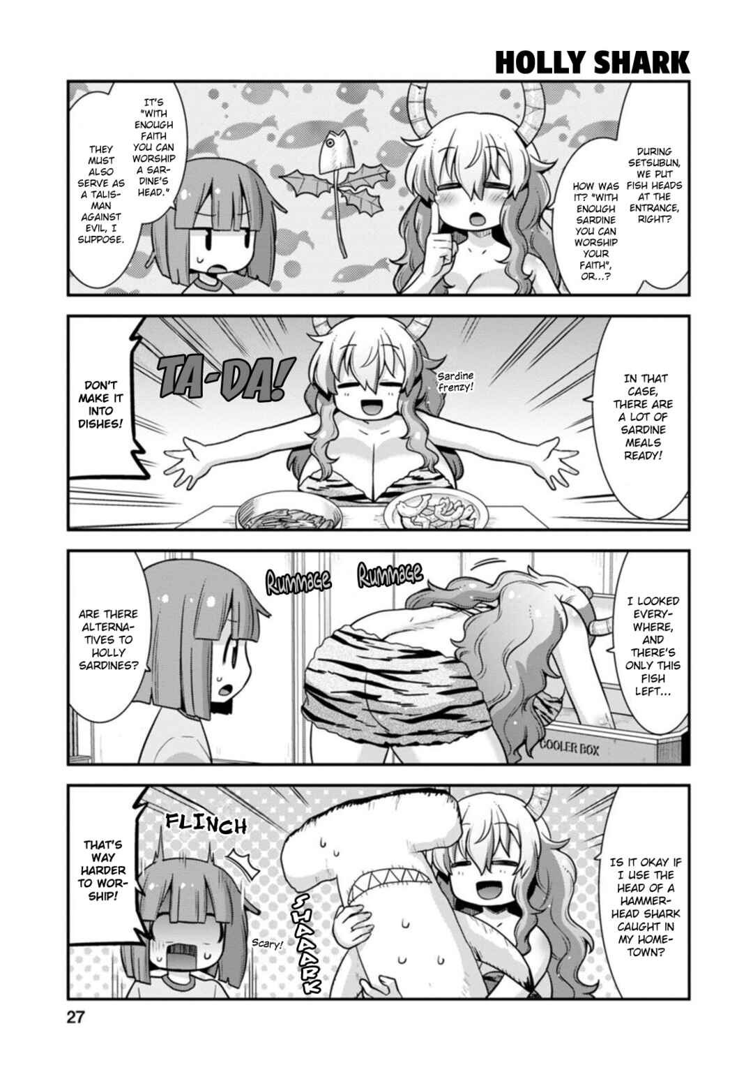 Page 7 Chapter 37 Kobayashi-san Chi no Maid Dragon: Lucoa wa Boku no ×× Desu