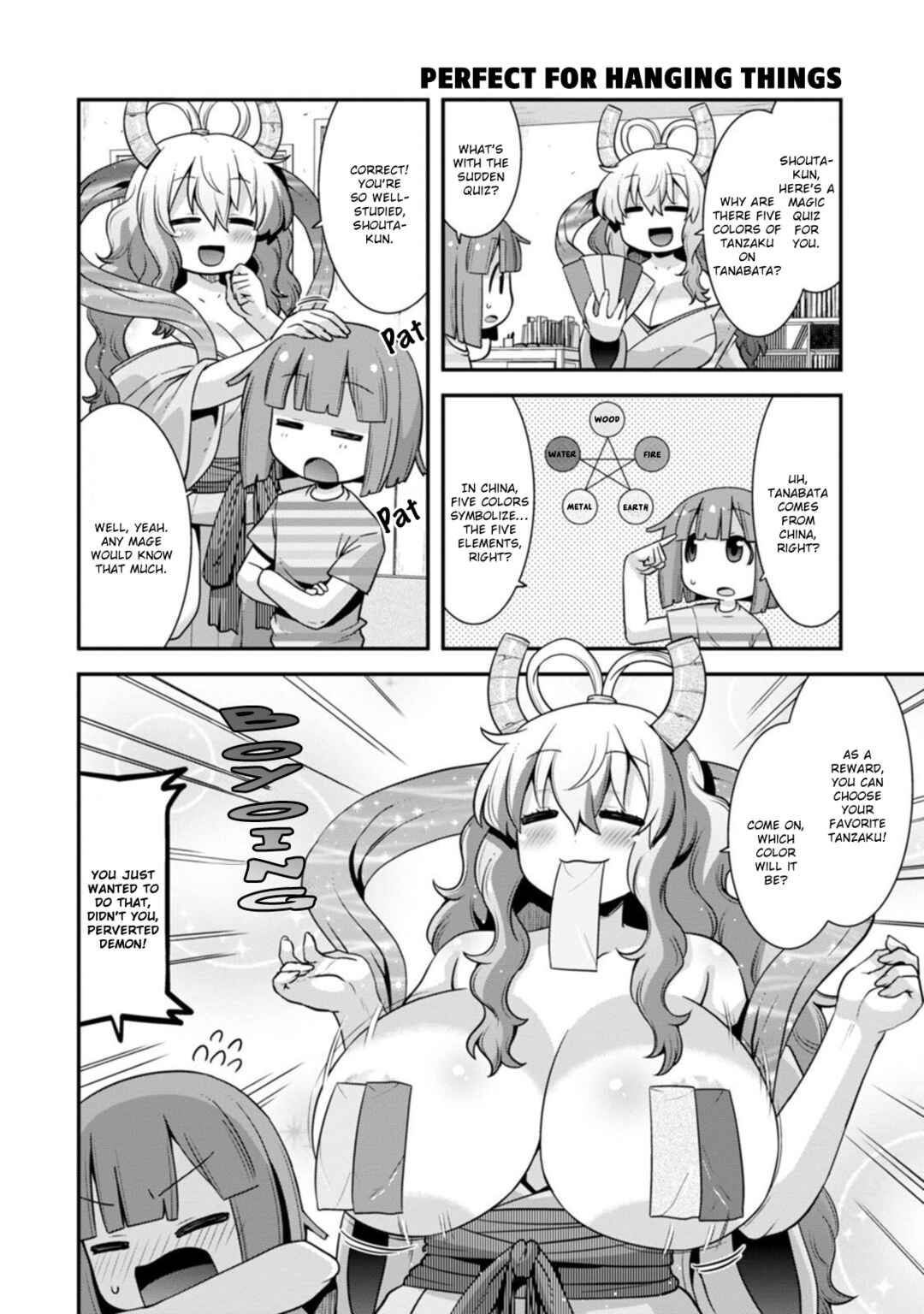Page 6 Chapter 42 Kobayashi-san Chi no Maid Dragon: Lucoa wa Boku no ×× Desu