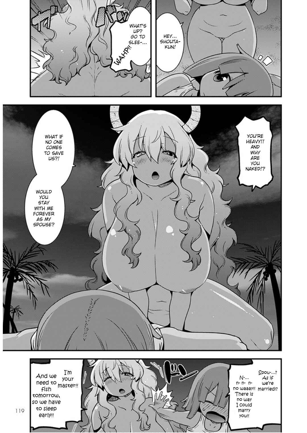 Page 9 Chapter 17 Kobayashi-san Chi no Maid Dragon: Lucoa wa Boku no ×× Desu