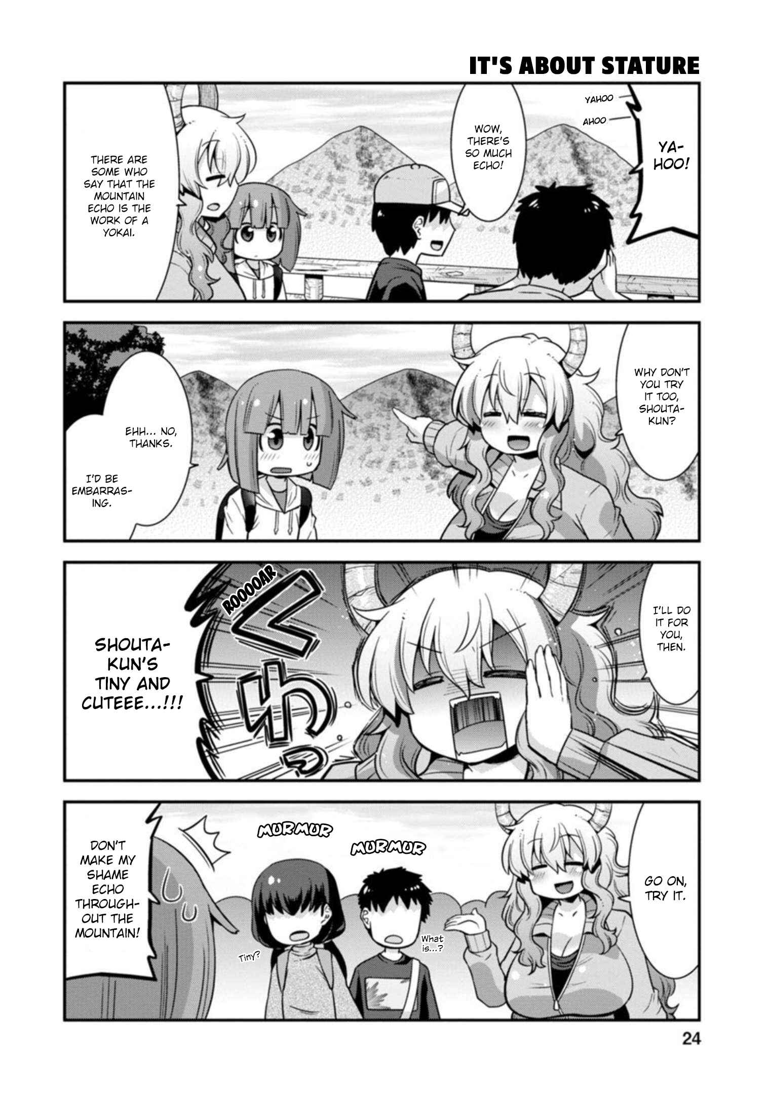 Page 4 Chapter 28 Kobayashi-san Chi no Maid Dragon: Lucoa wa Boku no ×× Desu