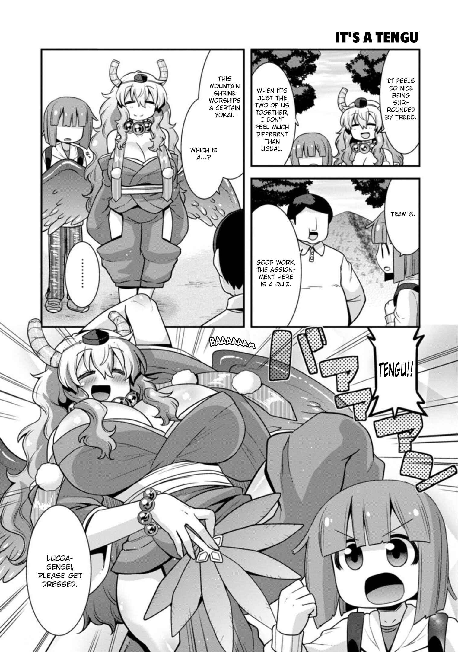 Page 7 Chapter 28 Kobayashi-san Chi no Maid Dragon: Lucoa wa Boku no ×× Desu