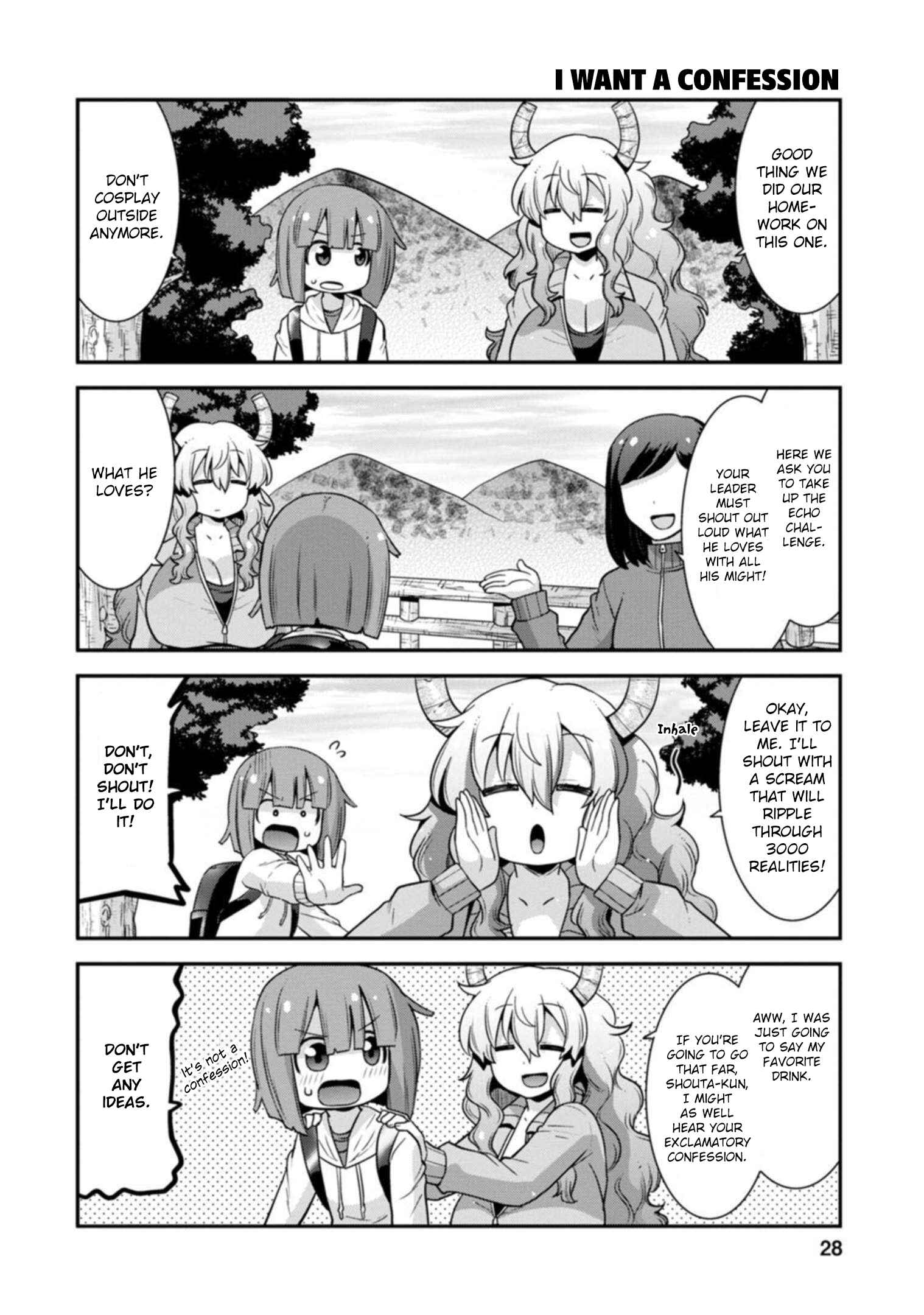 Page 8 Chapter 28 Kobayashi-san Chi no Maid Dragon: Lucoa wa Boku no ×× Desu