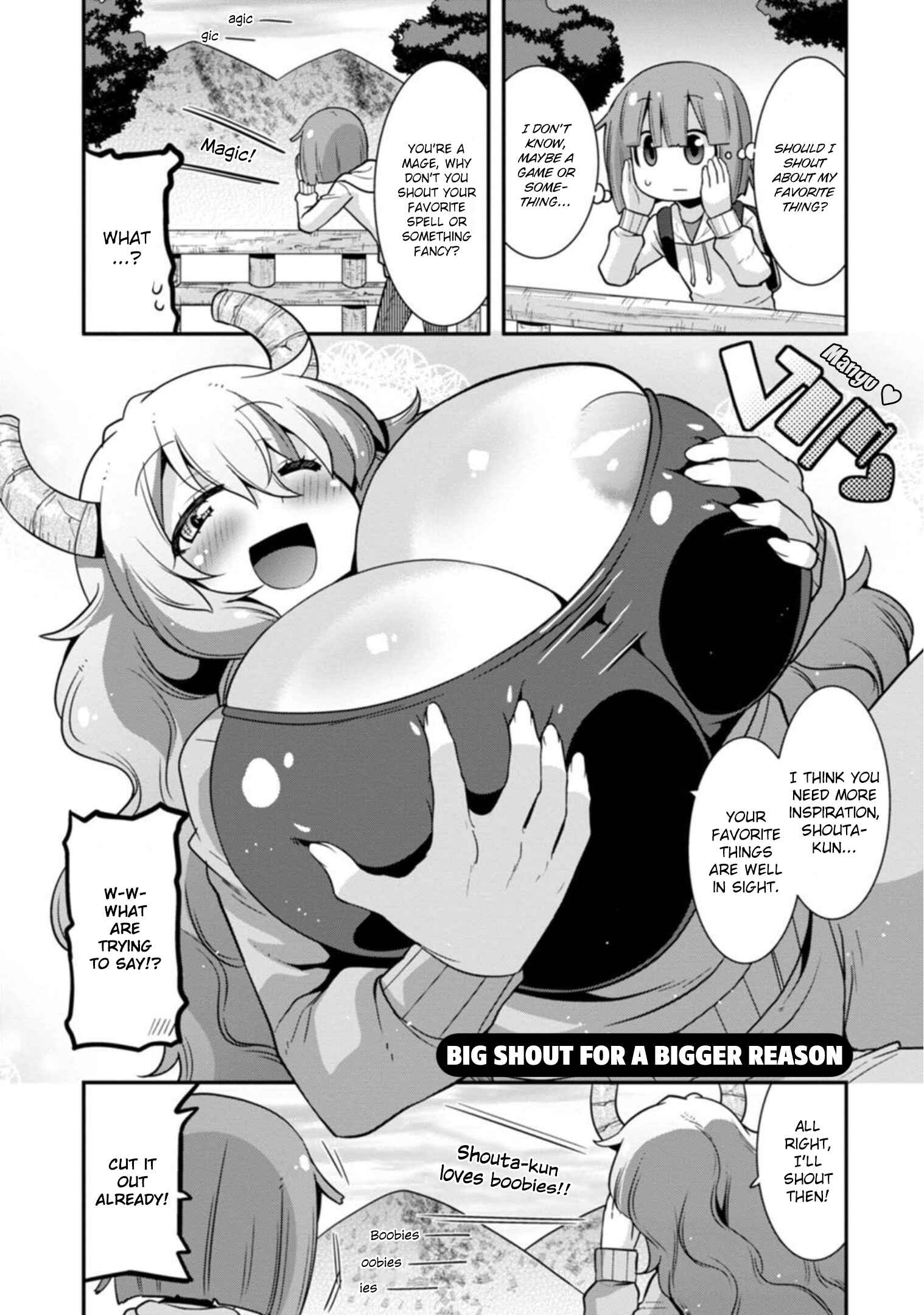 Page 9 Chapter 28 Kobayashi-san Chi no Maid Dragon: Lucoa wa Boku no ×× Desu