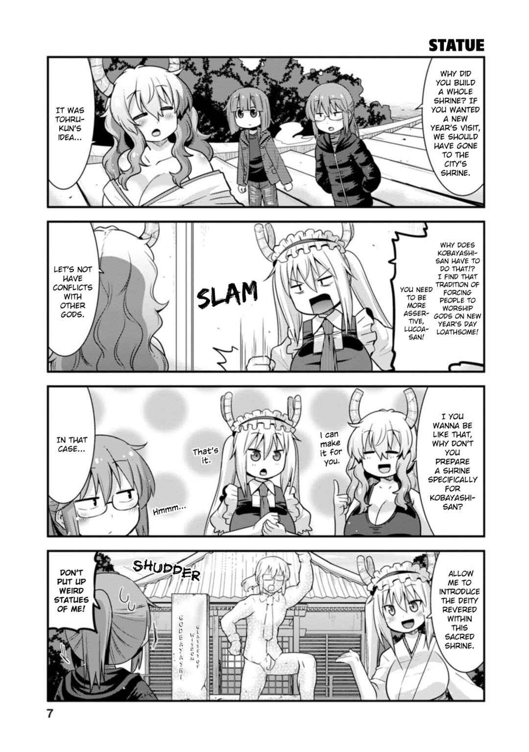 Page 3 Chapter 36 Kobayashi-san Chi no Maid Dragon: Lucoa wa Boku no ×× Desu