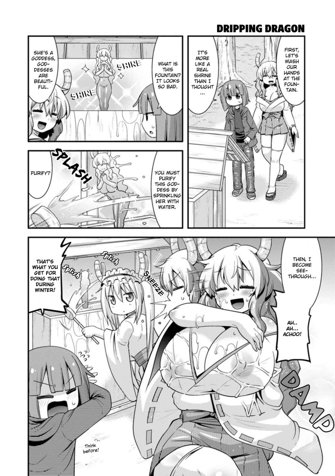Page 4 Chapter 36 Kobayashi-san Chi no Maid Dragon: Lucoa wa Boku no ×× Desu