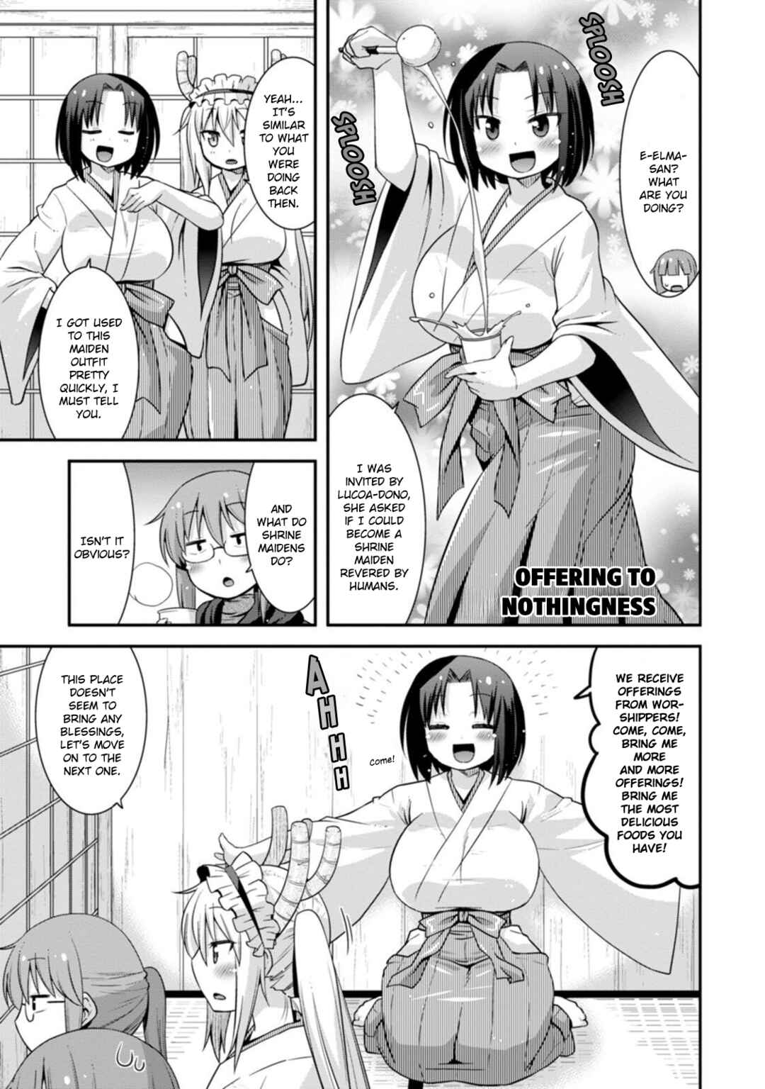 Page 9 Chapter 36 Kobayashi-san Chi no Maid Dragon: Lucoa wa Boku no ×× Desu