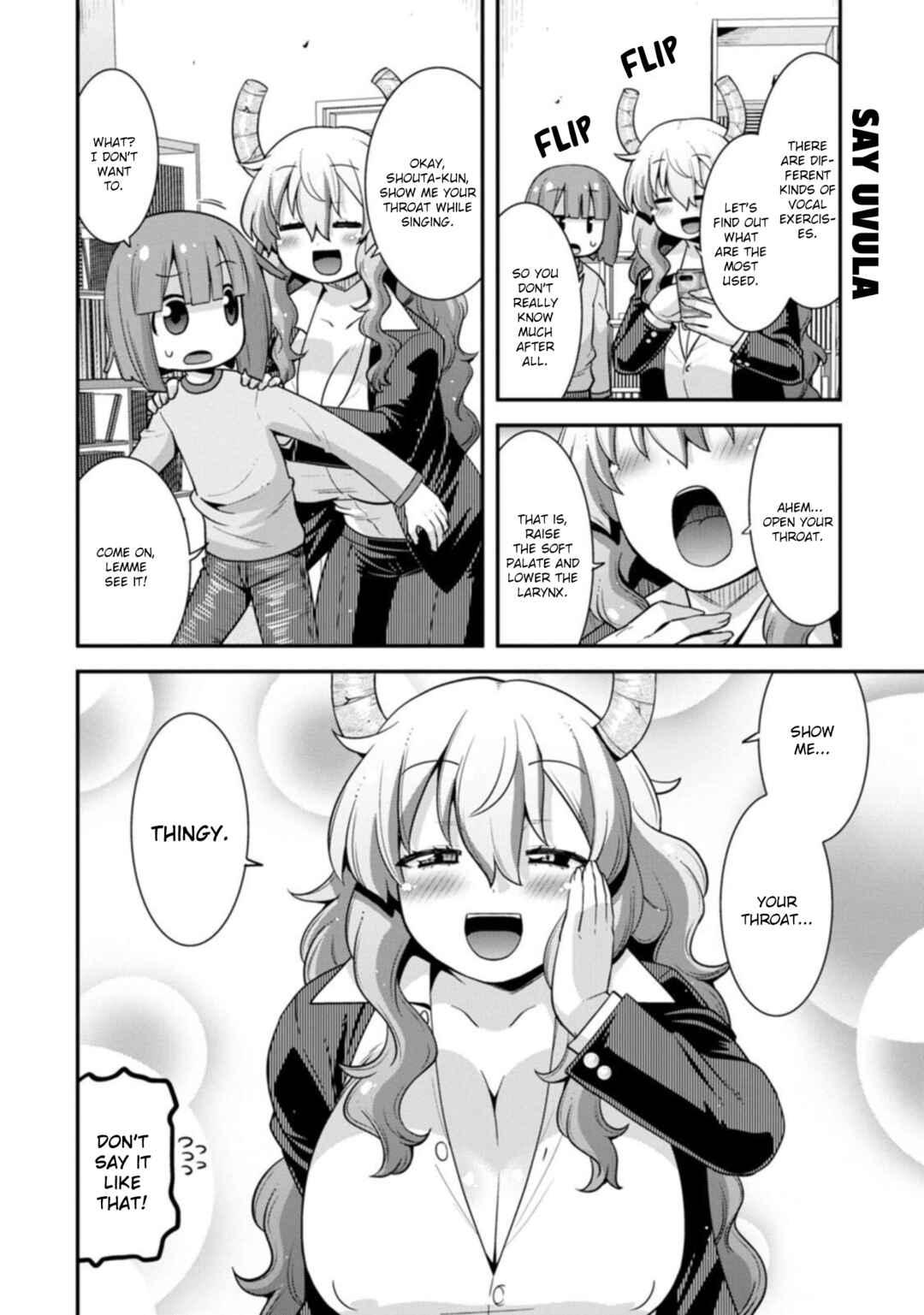 Page 4 Chapter 35 Kobayashi-san Chi no Maid Dragon: Lucoa wa Boku no ×× Desu