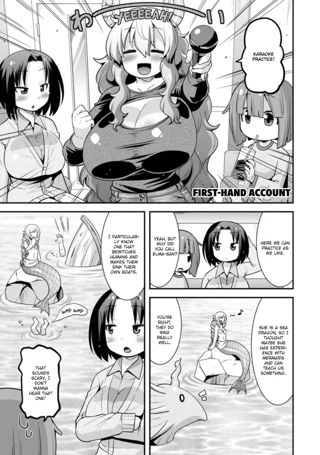 Page 5 Chapter 35 Kobayashi-san Chi no Maid Dragon: Lucoa wa Boku no ×× Desu