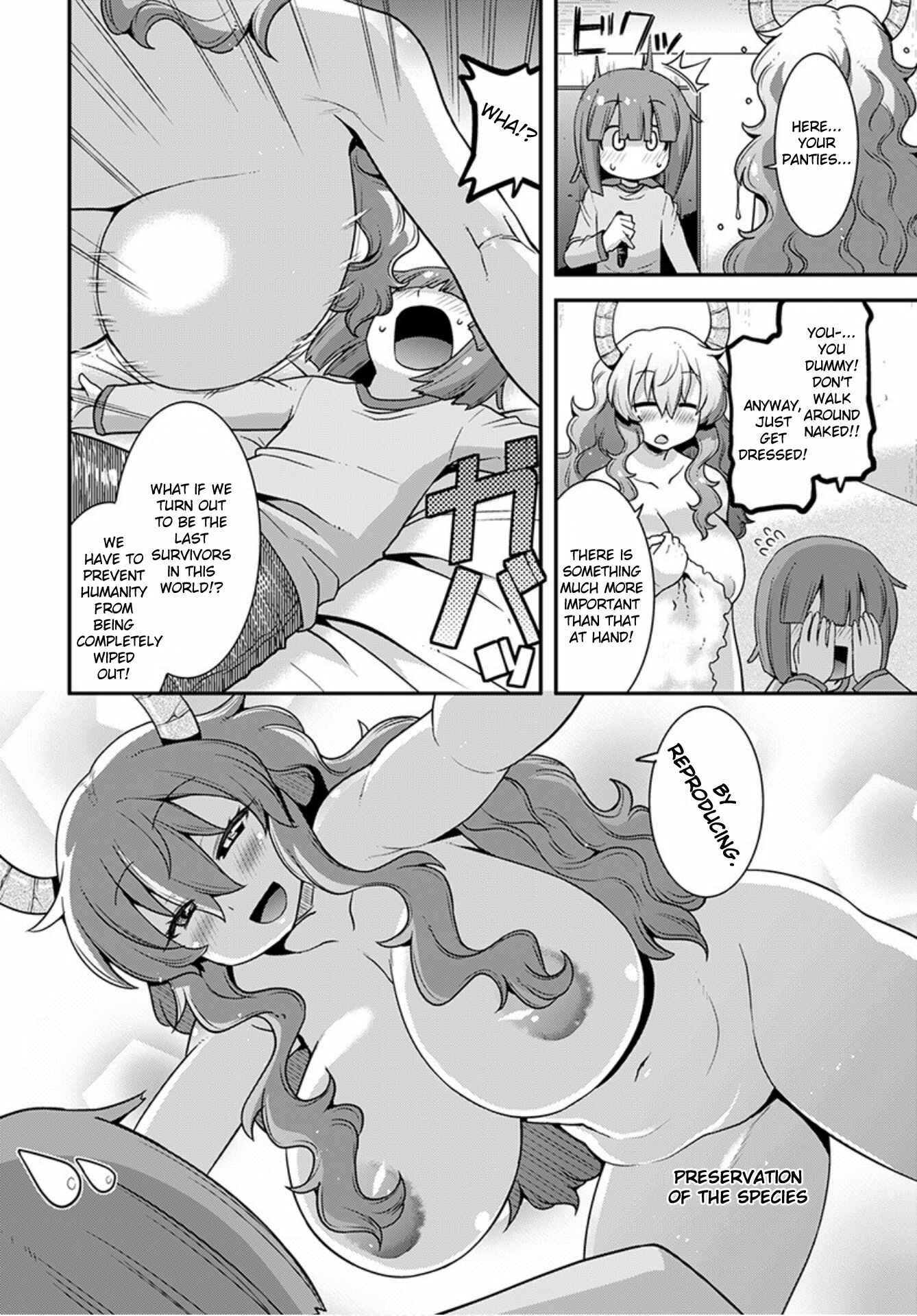 Page 12 Chapter 22 Kobayashi-san Chi no Maid Dragon: Lucoa wa Boku no ×× Desu