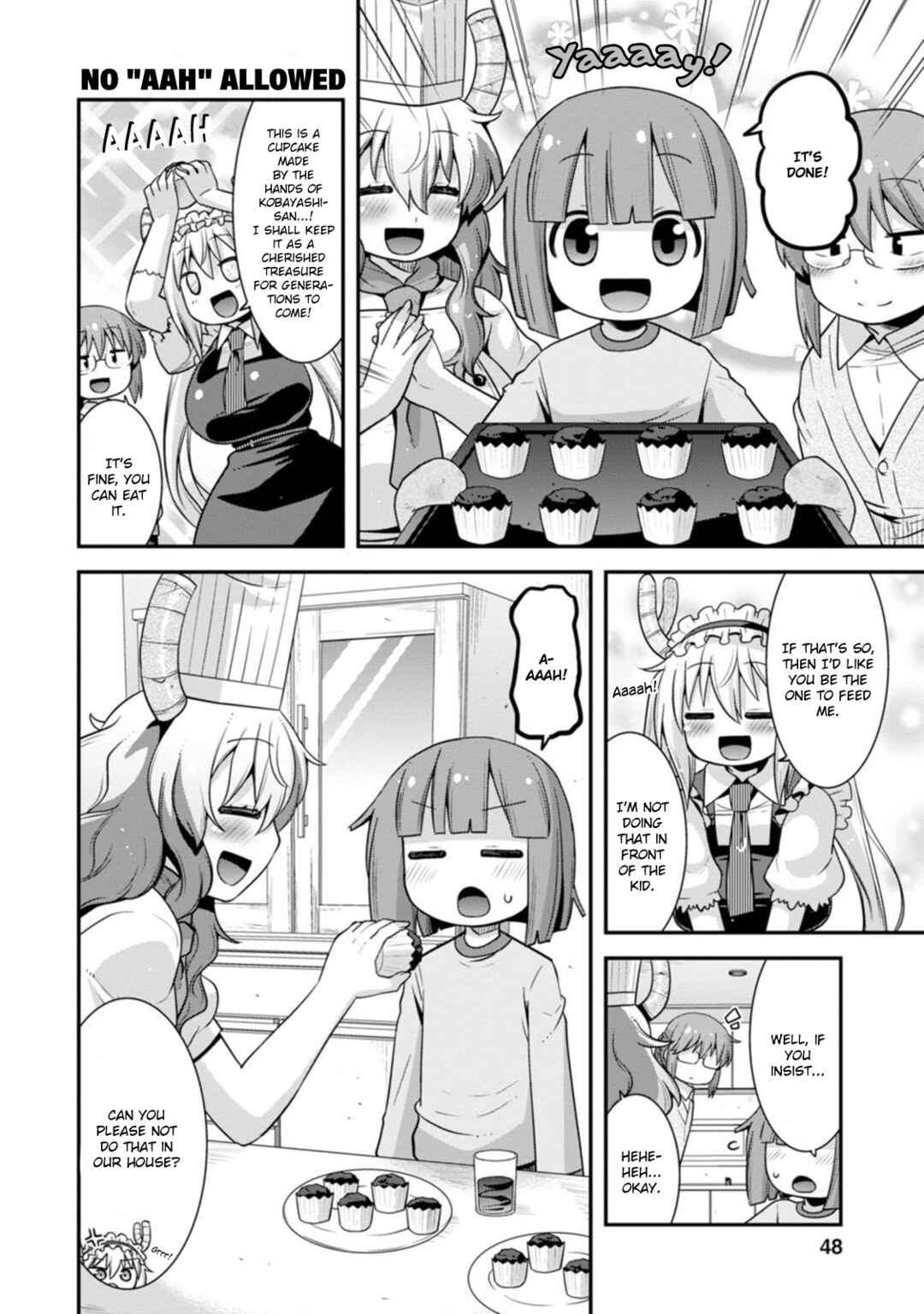 Page 12 Chapter 38 Kobayashi-san Chi no Maid Dragon: Lucoa wa Boku no ×× Desu