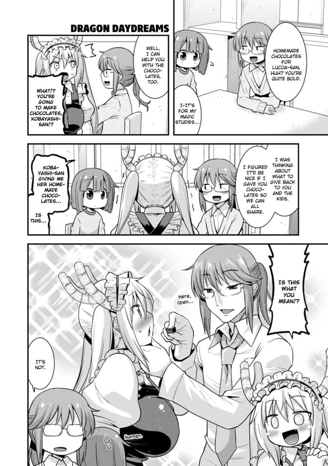 Page 4 Chapter 38 Kobayashi-san Chi no Maid Dragon: Lucoa wa Boku no ×× Desu