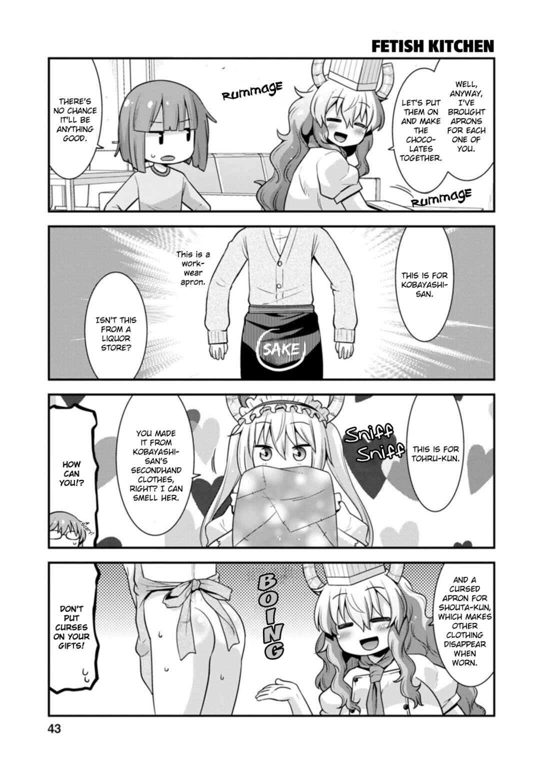 Page 7 Chapter 38 Kobayashi-san Chi no Maid Dragon: Lucoa wa Boku no ×× Desu
