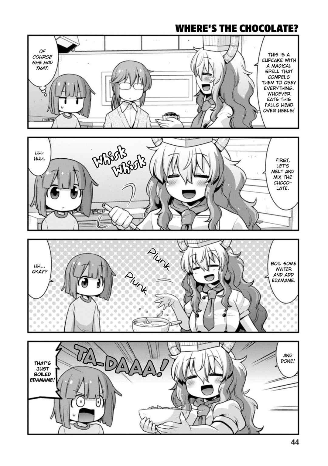 Page 8 Chapter 38 Kobayashi-san Chi no Maid Dragon: Lucoa wa Boku no ×× Desu