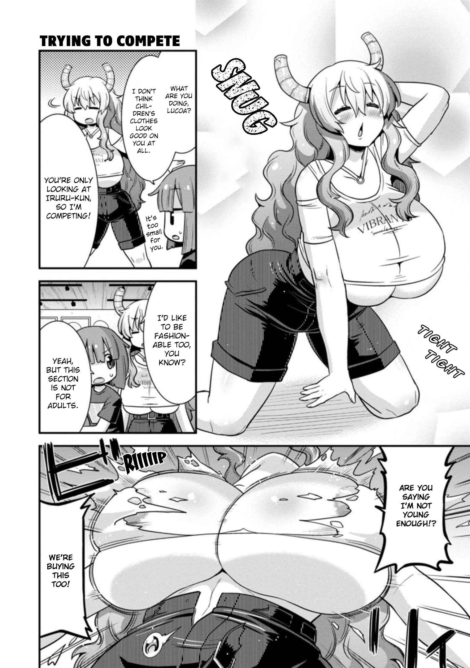 Page 12 Chapter 30 Kobayashi-san Chi no Maid Dragon: Lucoa wa Boku no ×× Desu