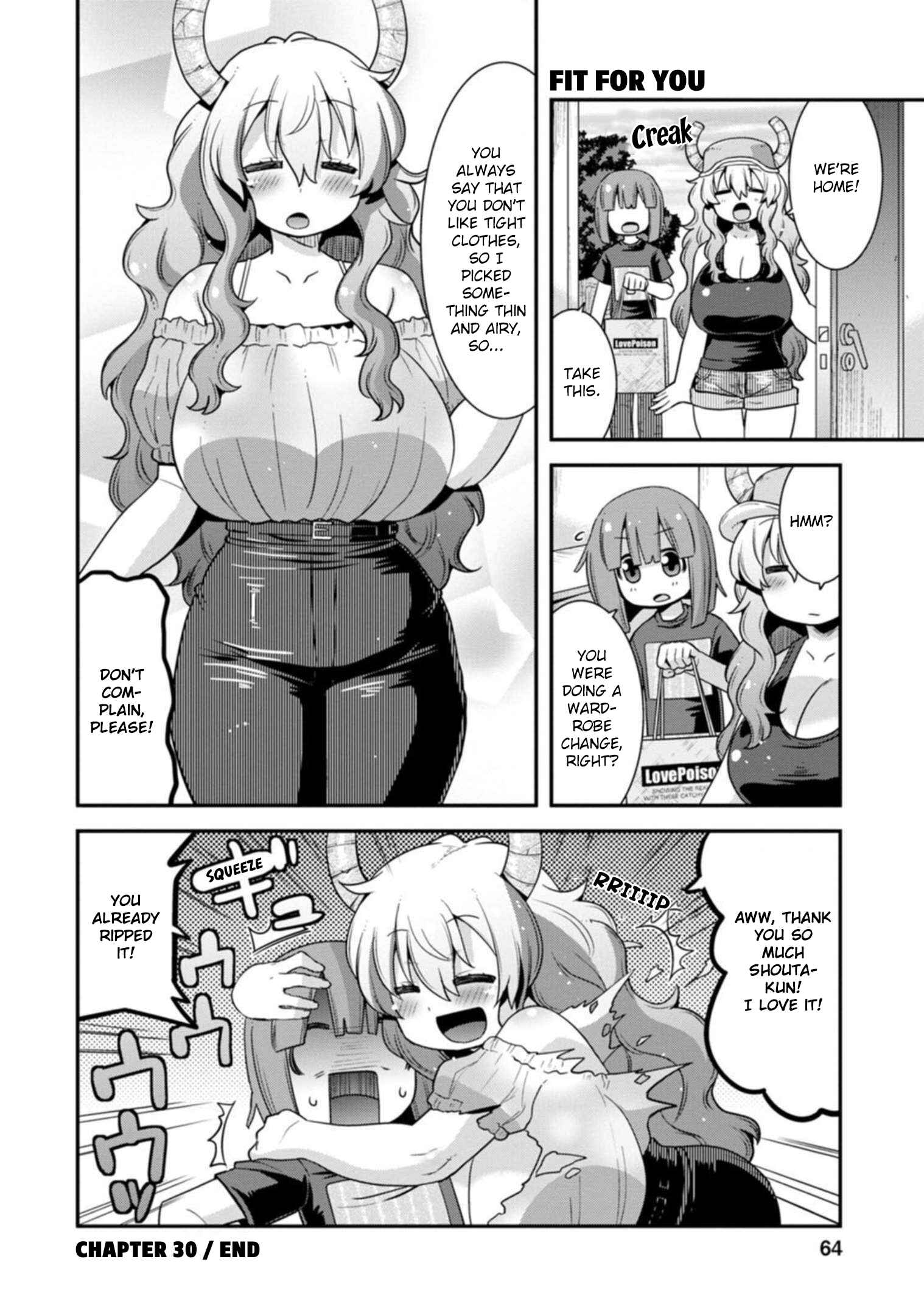 Page 14 Chapter 30 Kobayashi-san Chi no Maid Dragon: Lucoa wa Boku no ×× Desu