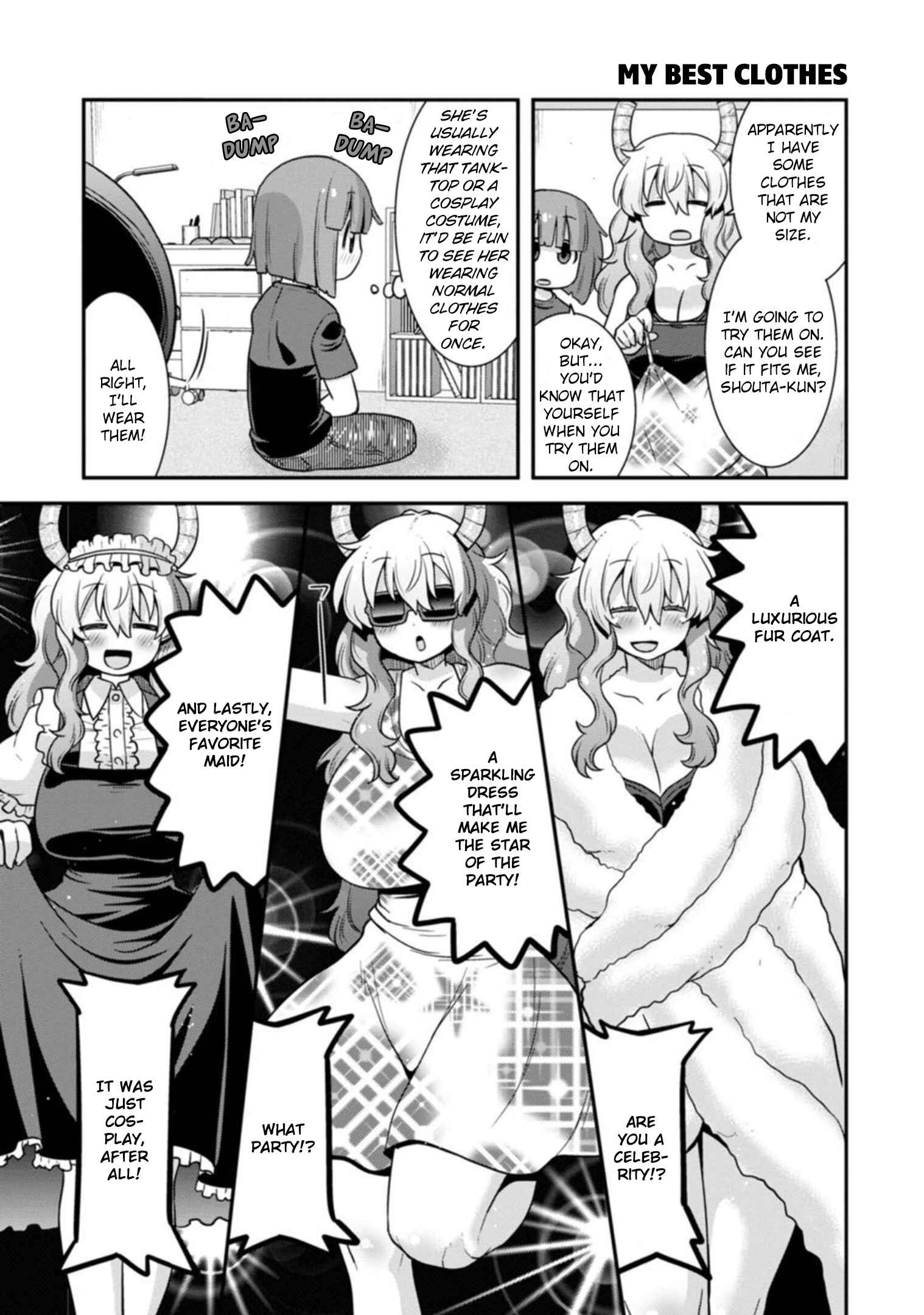 Page 3 Chapter 30 Kobayashi-san Chi no Maid Dragon: Lucoa wa Boku no ×× Desu