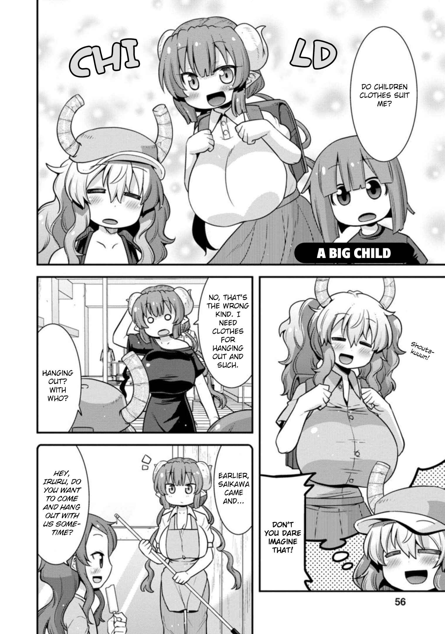 Page 6 Chapter 30 Kobayashi-san Chi no Maid Dragon: Lucoa wa Boku no ×× Desu