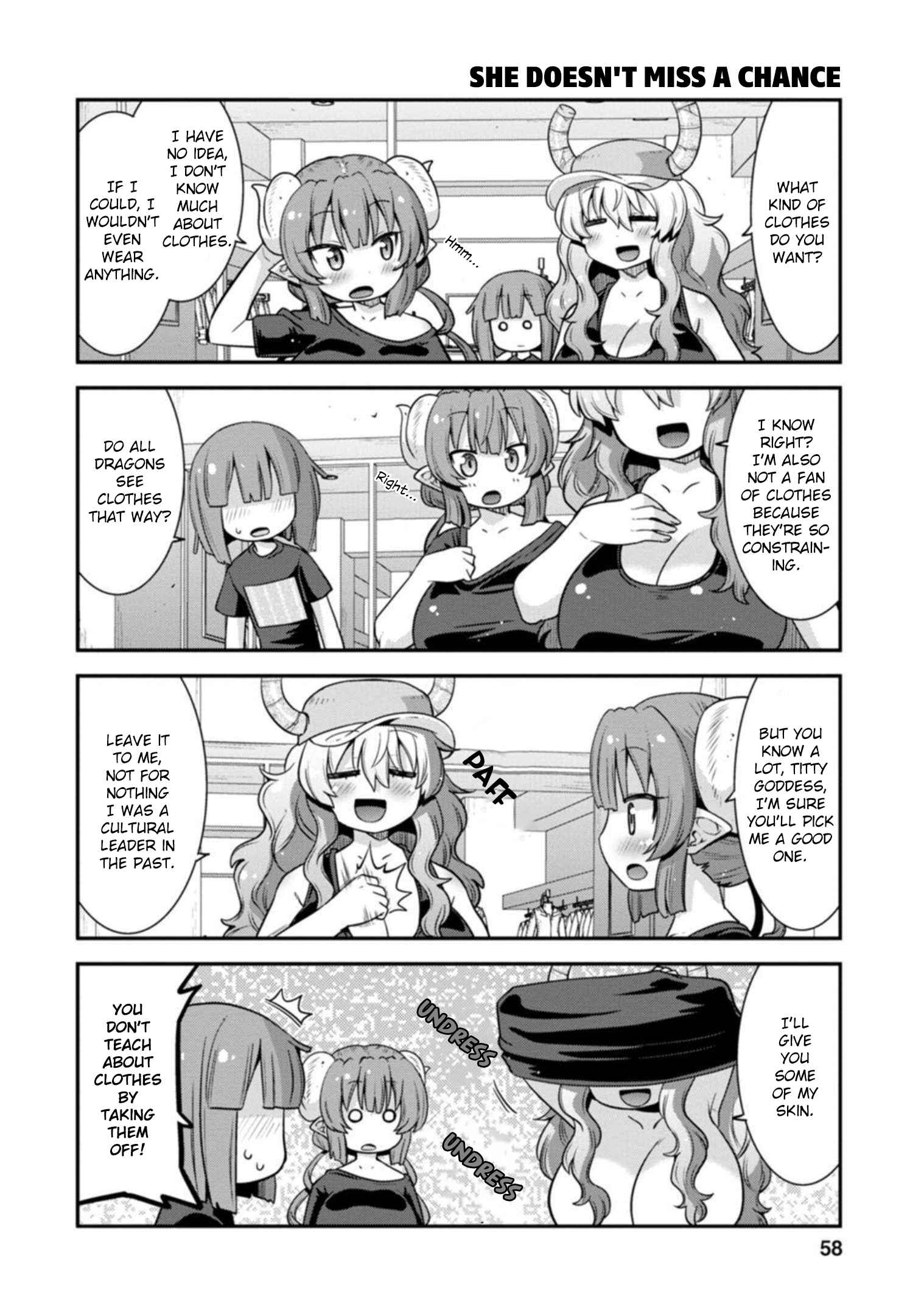 Page 8 Chapter 30 Kobayashi-san Chi no Maid Dragon: Lucoa wa Boku no ×× Desu