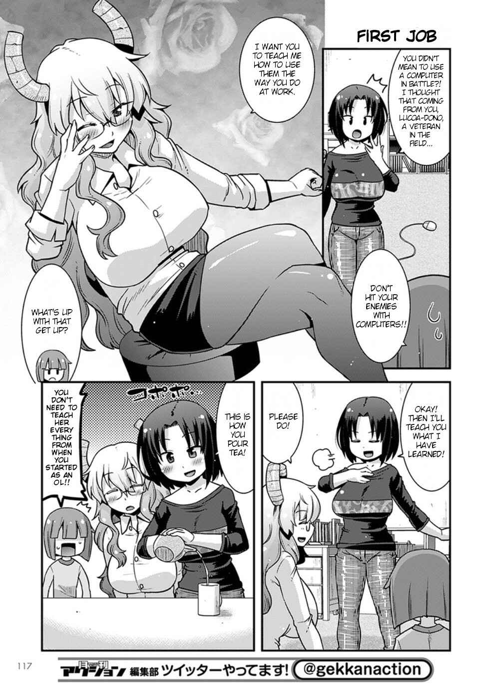 Page 9 Chapter 5 Kobayashi-san Chi no Maid Dragon: Lucoa wa Boku no ×× Desu