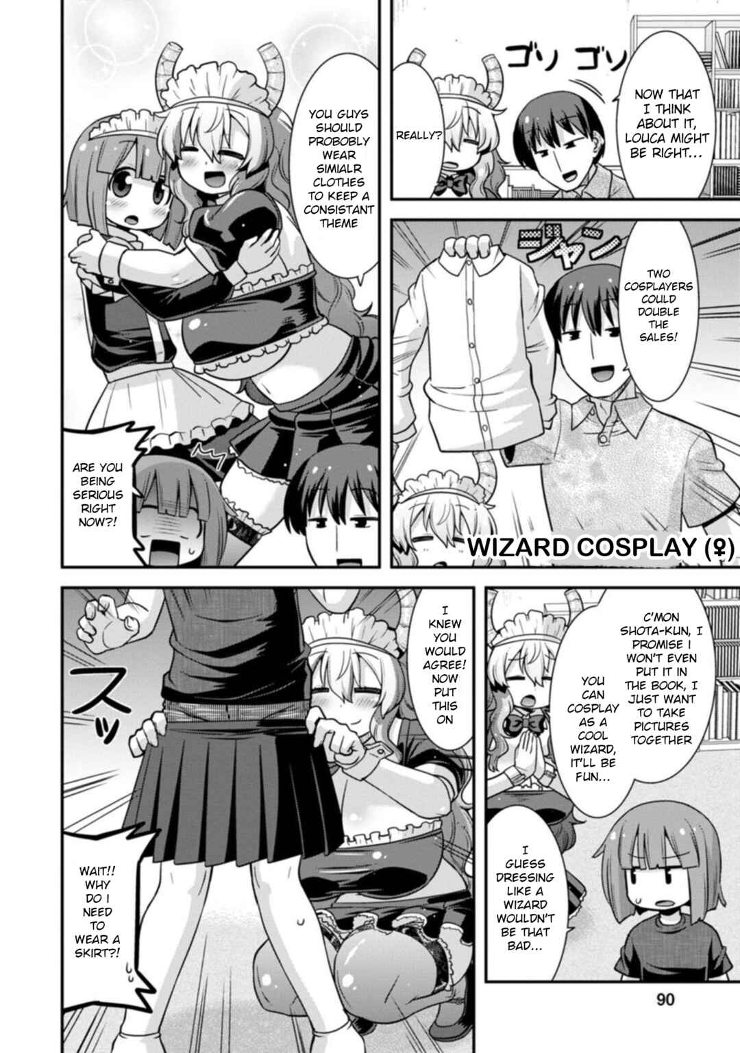 Page 8 Chapter 32 Kobayashi-san Chi no Maid Dragon: Lucoa wa Boku no ×× Desu