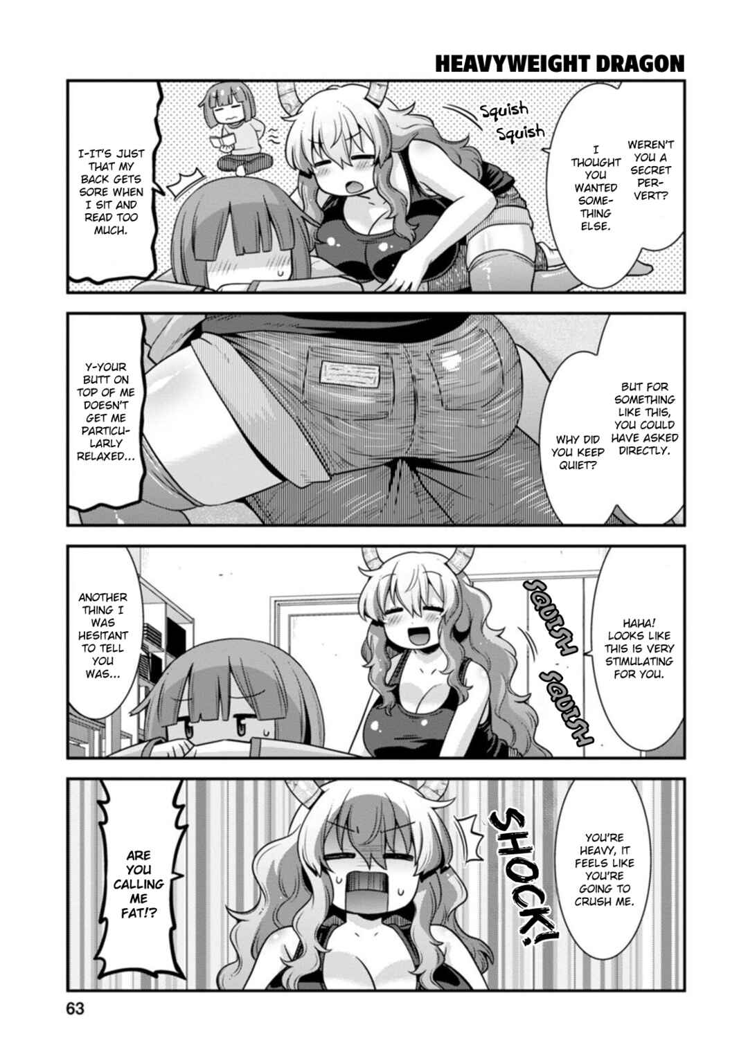 Page 13 Chapter 39 Kobayashi-san Chi no Maid Dragon: Lucoa wa Boku no ×× Desu