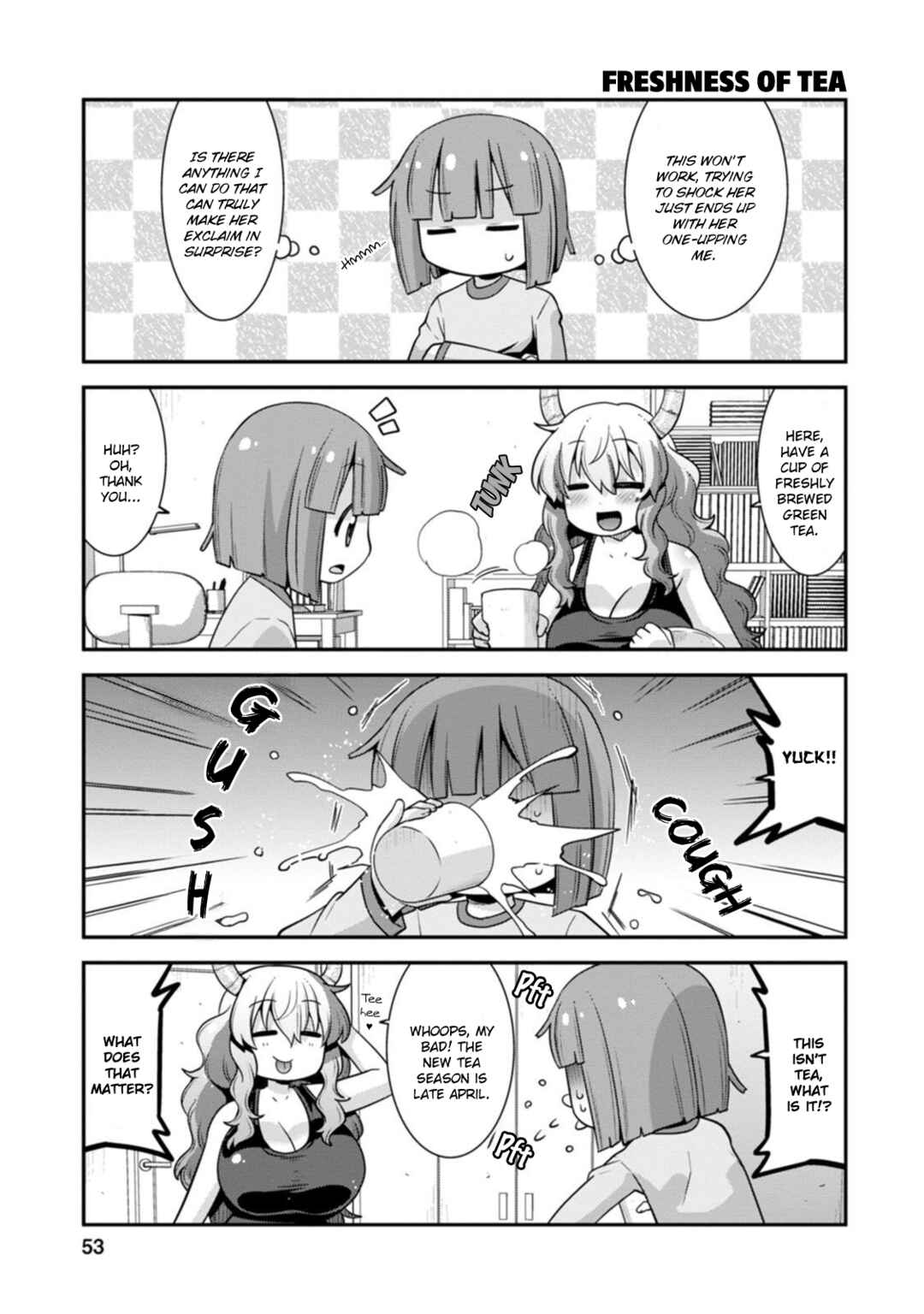 Page 3 Chapter 39 Kobayashi-san Chi no Maid Dragon: Lucoa wa Boku no ×× Desu