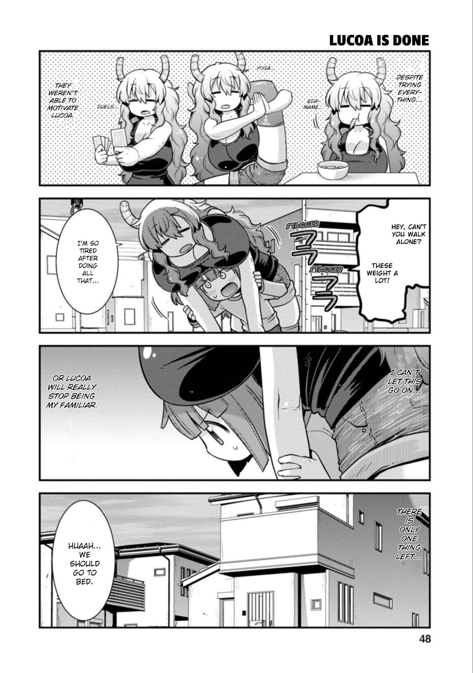 Page 12 Chapter 29 Kobayashi-san Chi no Maid Dragon: Lucoa wa Boku no ×× Desu
